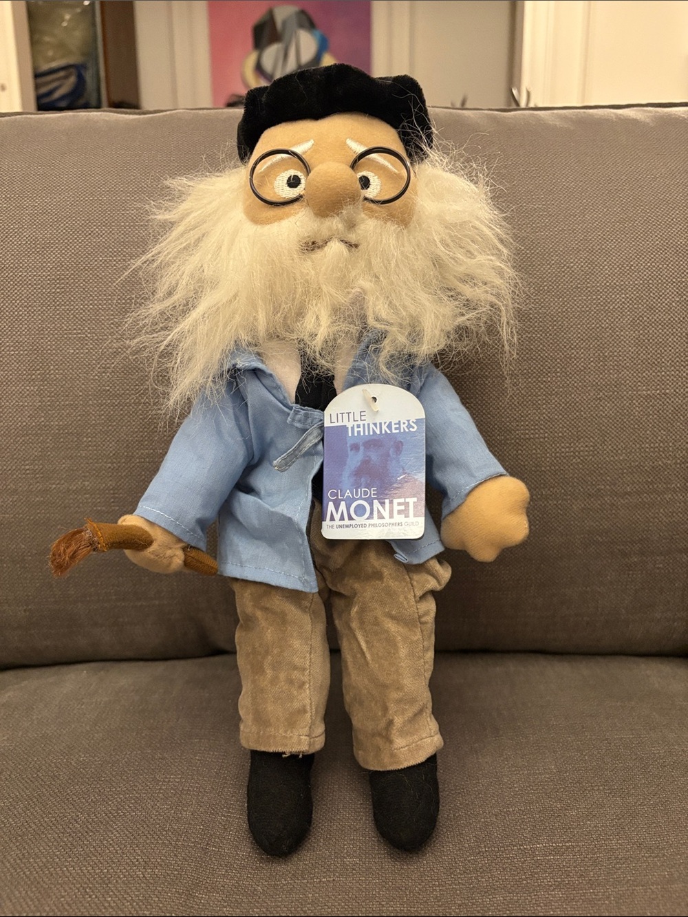 Claude Monet doll
